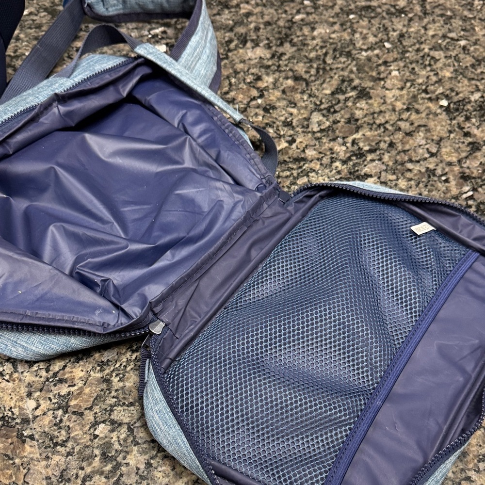 Bella Russo insulated collapsible cooler Messenger backpack Bag Set EUC - Picture 6 of 11